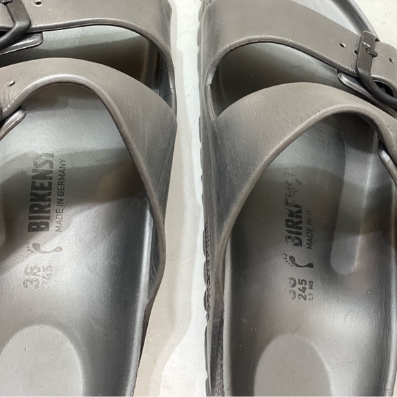 Birkenstock EVA ARIZONA Unisex sandals Men’s size 5, and women size 7. Like NEW - Picture 8 of 9